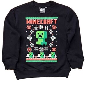MINECRAFT CHRISTMAS UGLY SWEATER Sz XS